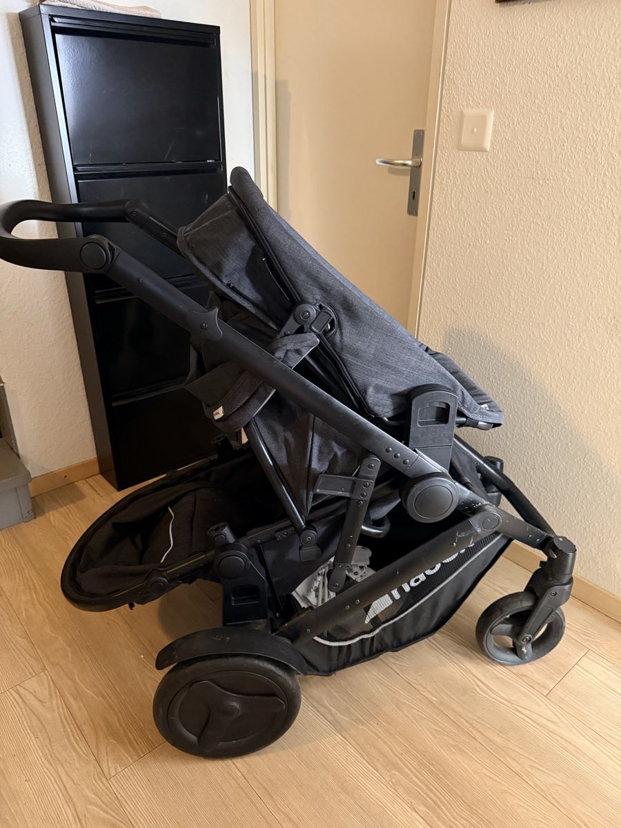 Hauck Kinderwagen: Poussette jumeaux Hauck  – Gebraucht aus Châtelaine von ant_6rpw 1