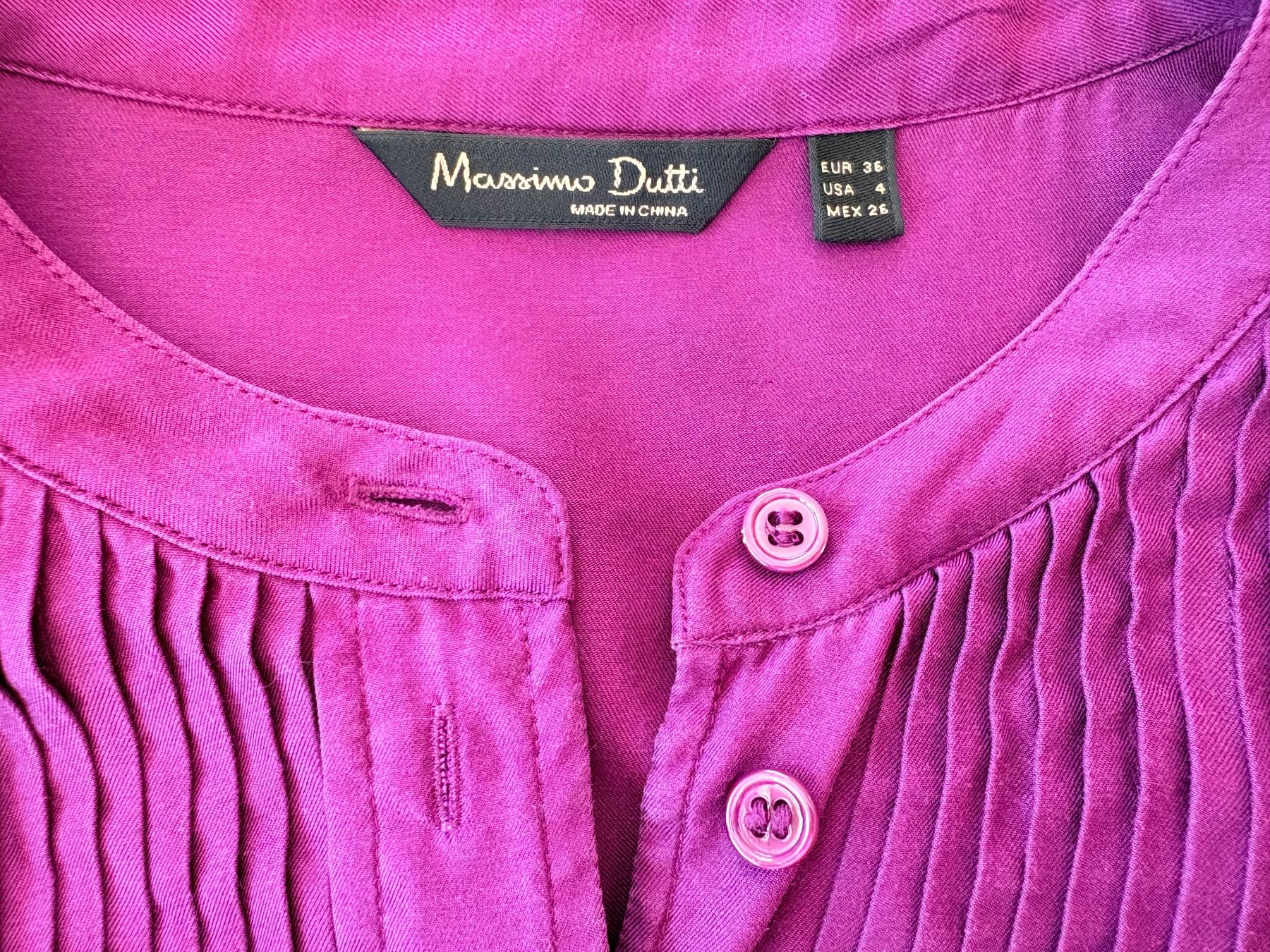 Massimo Dutti Blusen: Massimo Dutti Bluse – Gebraucht aus Malans GR von stoffmass 5