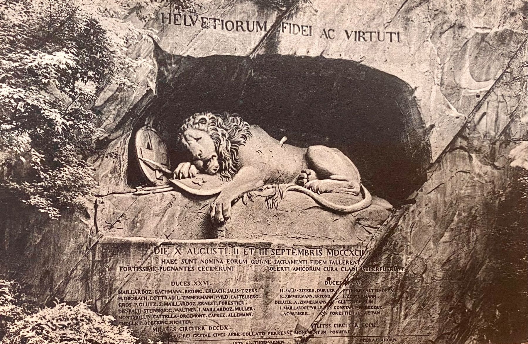 Cartes postales: Luzern Löwendenkmal – D'occasion à Root par ENGLAND-TREASURES 1