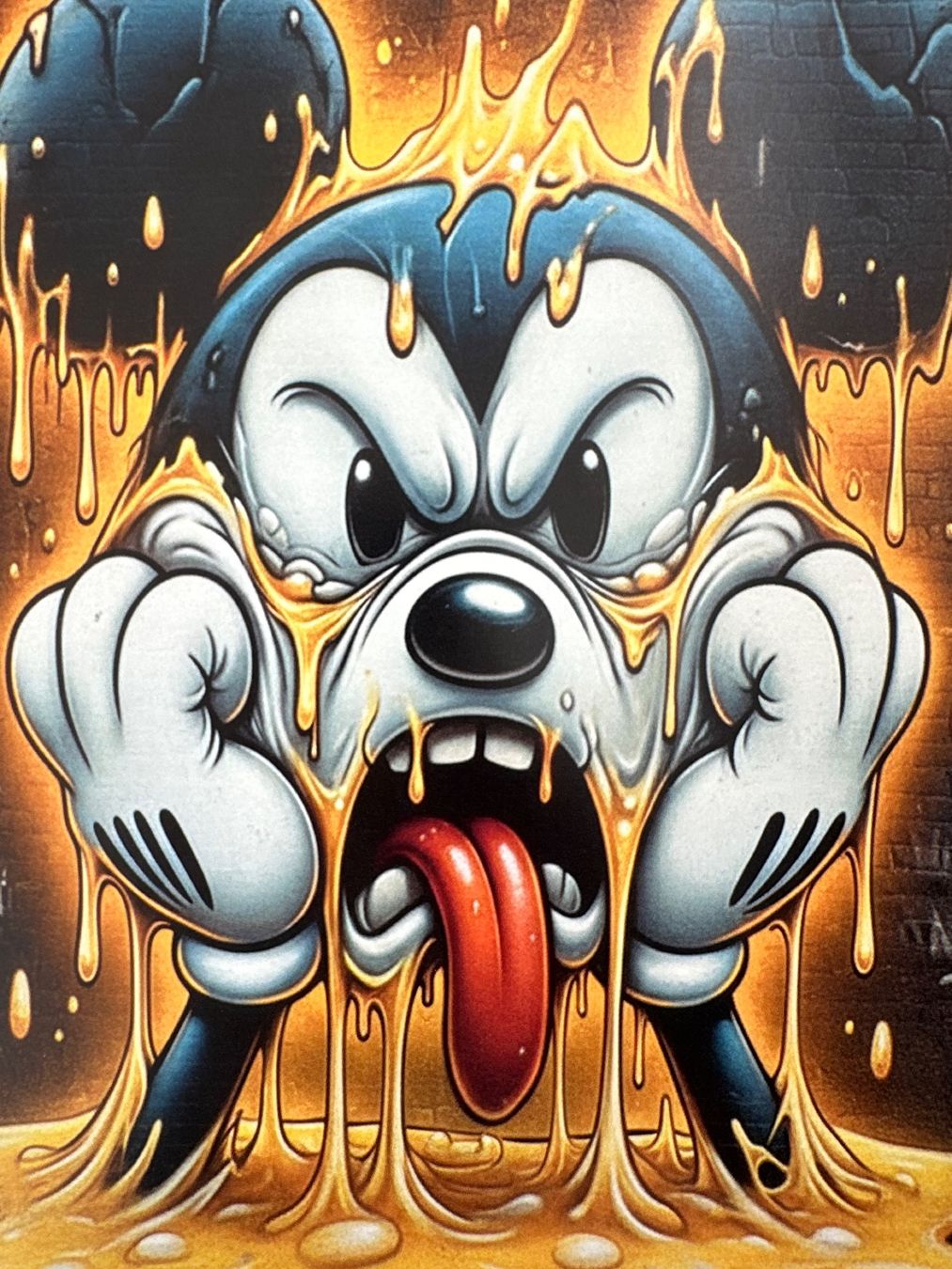Bubble Studio: Very Angry Mickey, limitiert, signiert 2/50 (Neu (gemäss ...