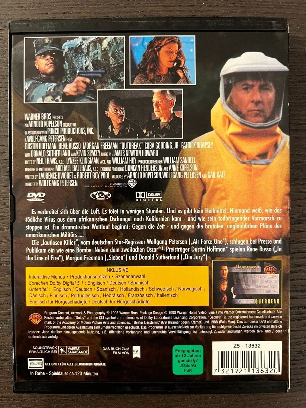 Tutti i DVDs: Outbreak – Usato da Zürich venduto da FilmFreunde 1