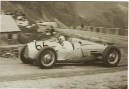 AK  Hans Stuck im Auto Union - Klausen-Bergrennen 1934