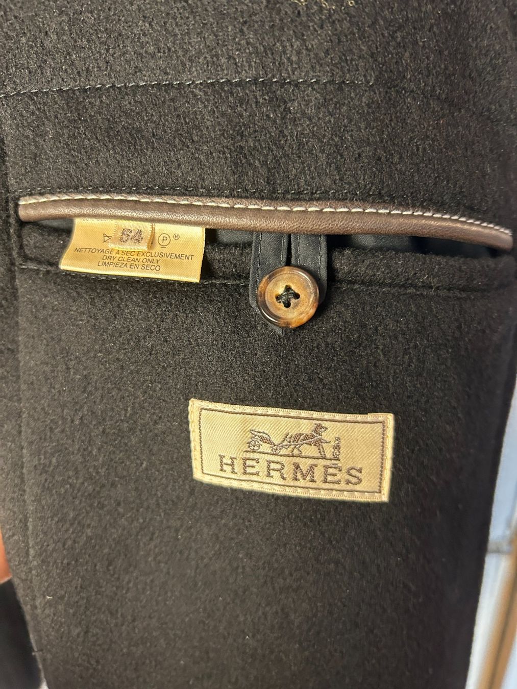 Hermès Gilets & Westen: Hermès Black Wool Lining Vest – Gebraucht aus Bern von kurtikobolt74 2