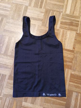 Tuareg Untershirt Top Gr S/M Kinder schwarz