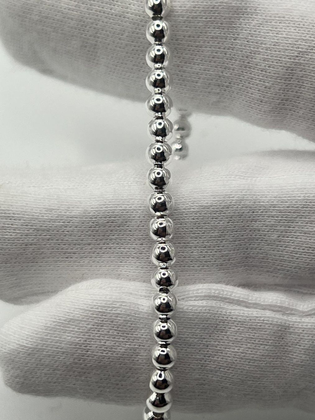 Armbänder & -reifen: Bracelet billes en Argent 925 – Gebraucht aus Praz (Vully) von VVSWISS 1