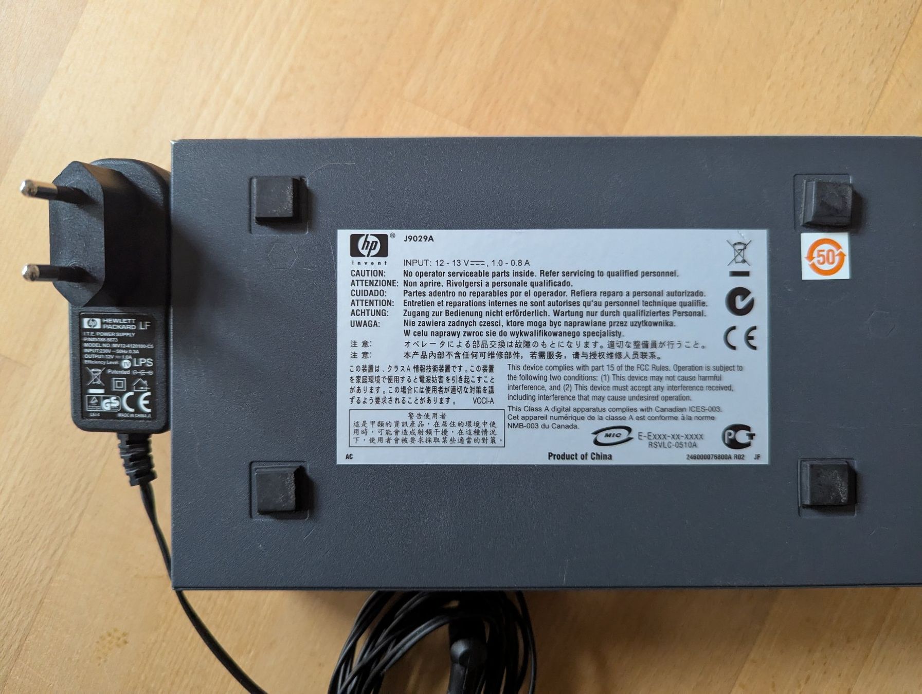 Hewlett Packard Hub & Switch: HP ProCurve Switch 1800-8G J9029A – Usato da Zürich venduto da ric_5xyd 2