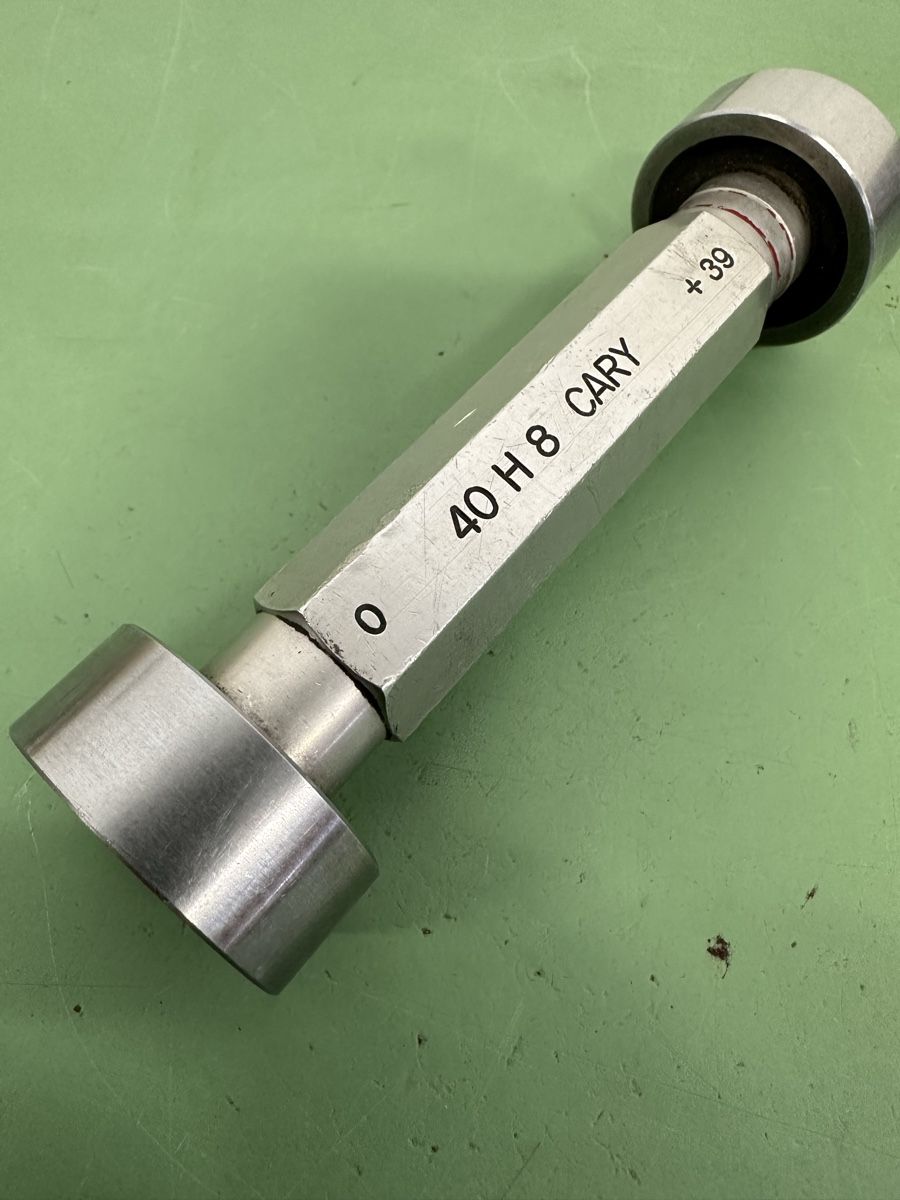 Misurare: Grenzlehrdorn, Plug Gauge 40 H8 – Usato da Aarberg venduto da SNMachines