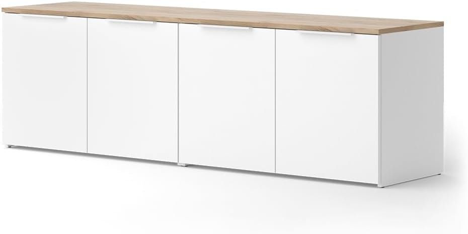 Commodes: Wohnwand Weiss Sonoma – Neuf avec emballage d'origine à St. Gallen par VerkaufsMaus50