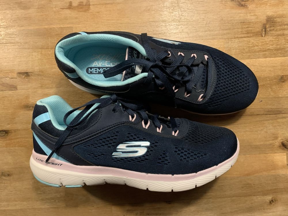 skechers damen dunkelblau