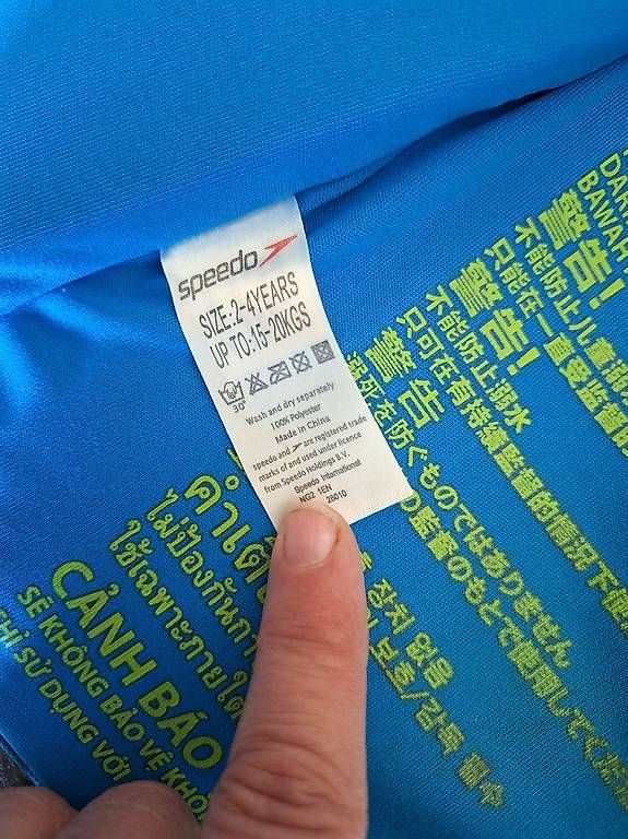 Giubbotti di salvataggio: Schwimmveste Speedo 2-4Jahre – Usato da Etziken venduto da v.z 1