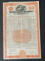 Lehigh Valley Railroad, 1949, 1000 Dollar Bond