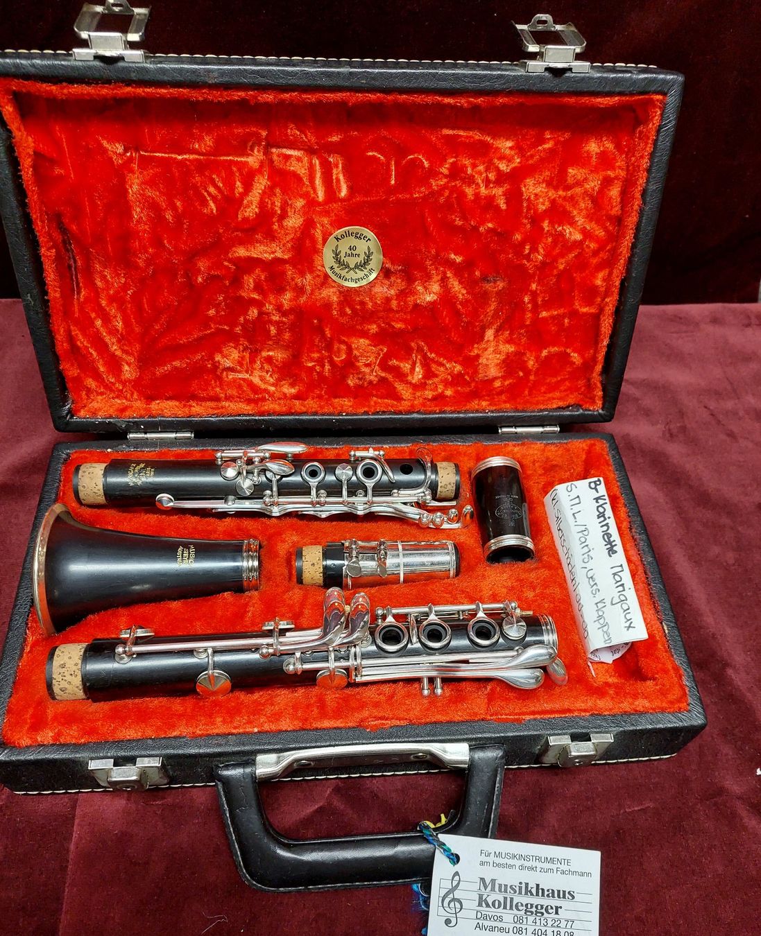 Strumenti musicali: Klarinette Marigaux S.M.L. Revidiert & Kontrolliert – Usato da Davos-Platz venduto da musikhauskollegger 5