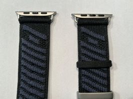 H-En Mer: Black Midnight Blue Armband für Apple Watch Ultra