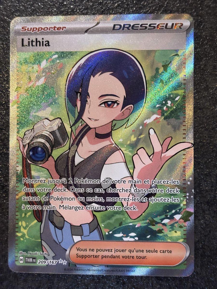 Pokémon Carte collezionabili: Carte Pokémon LITHIA twm 209 fr – Nuovo (secondo la descrizione) da lausanne venduto da helderj