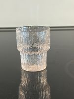 Schnapsgläschen farblos Iittala Wirkkala Paadar 70er Jahre
