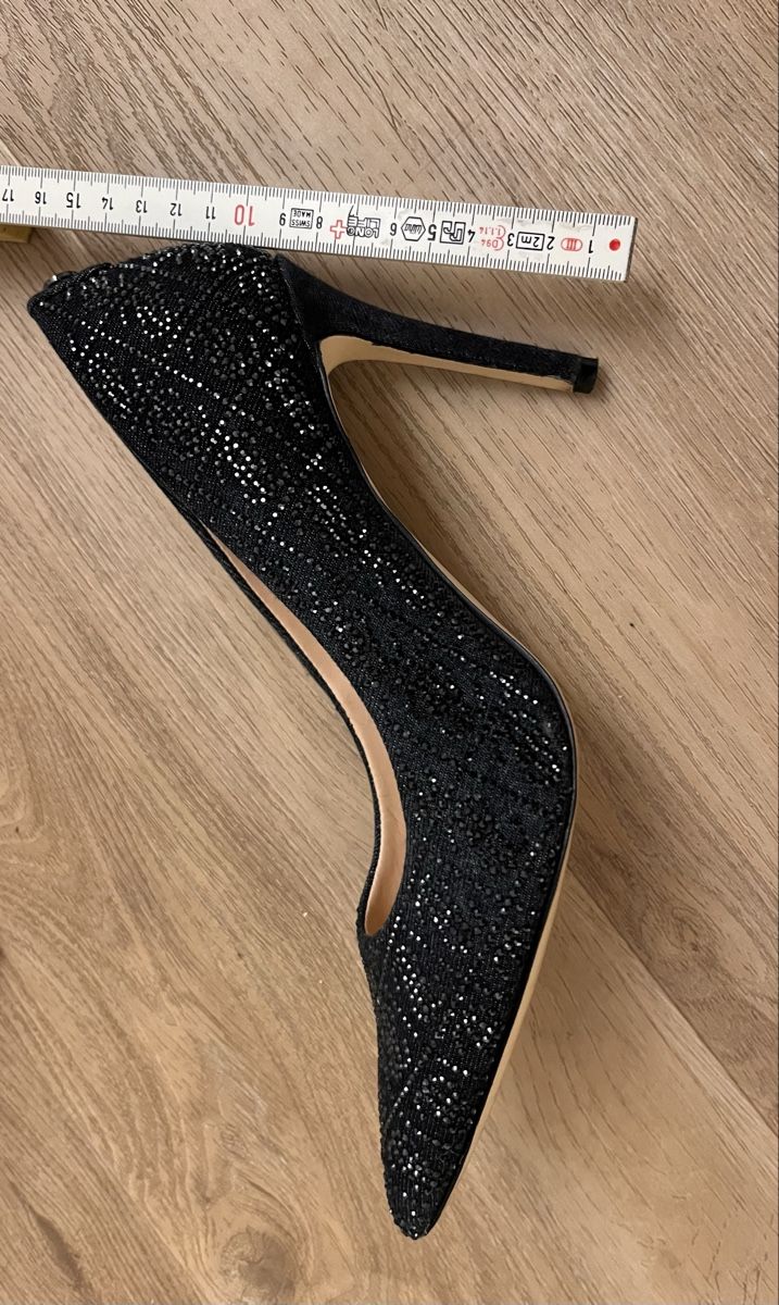 Scarpe da donna: Stiletto jeansblau mit Glitzer – Usato da Zürich venduto da WintiZH14 3