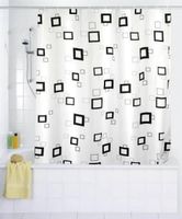 Polyester Duschvorhang - QUADRO -