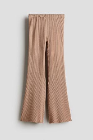 H&M Schlaghose aus Rippstrick Gr 152