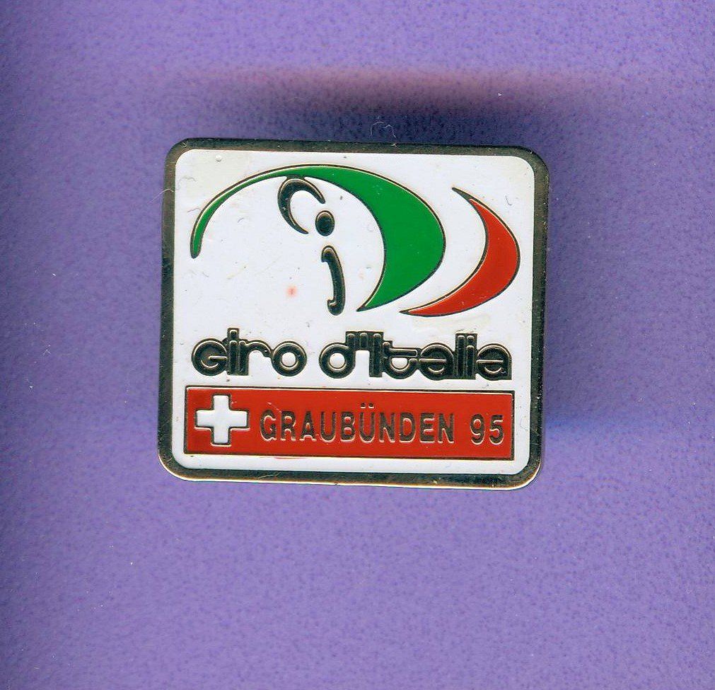 Plaquettes & Badges: Giro d'Italia  GRAUBÜNDEN '95 – D'occasion à Winterthur par Sammleroase
