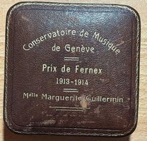 Uhren oder Medaille Vintage Box - Preisgewinn  - 1914