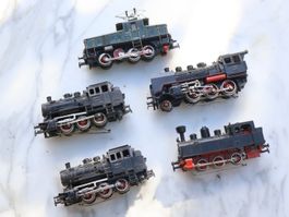 Märklin 5 x Loks H0 - Rangierloks/Dampflok