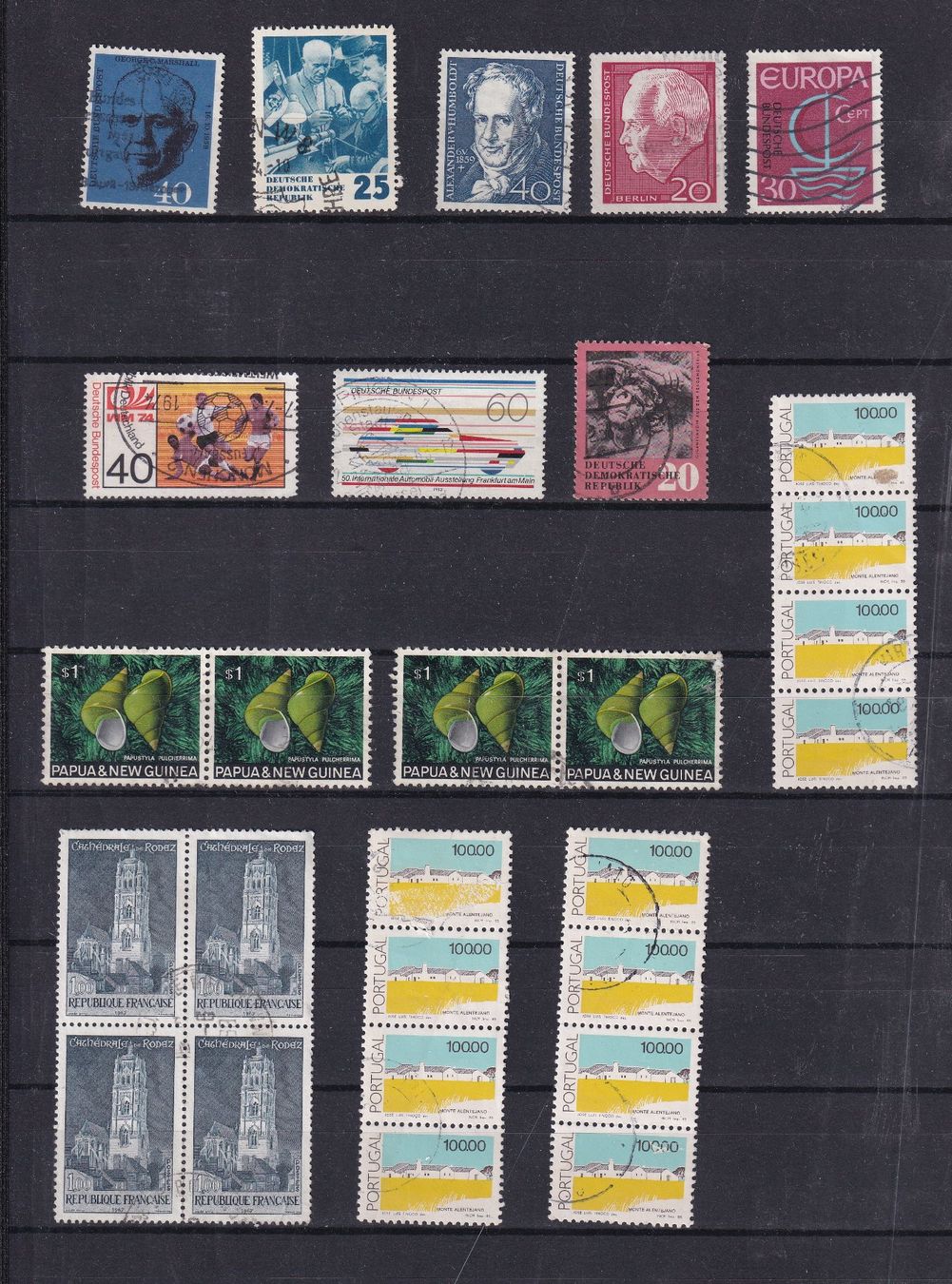 Alle Briefmarken: LOT  Divers Pays oblitérés – Gebraucht aus Nyon von an54 7