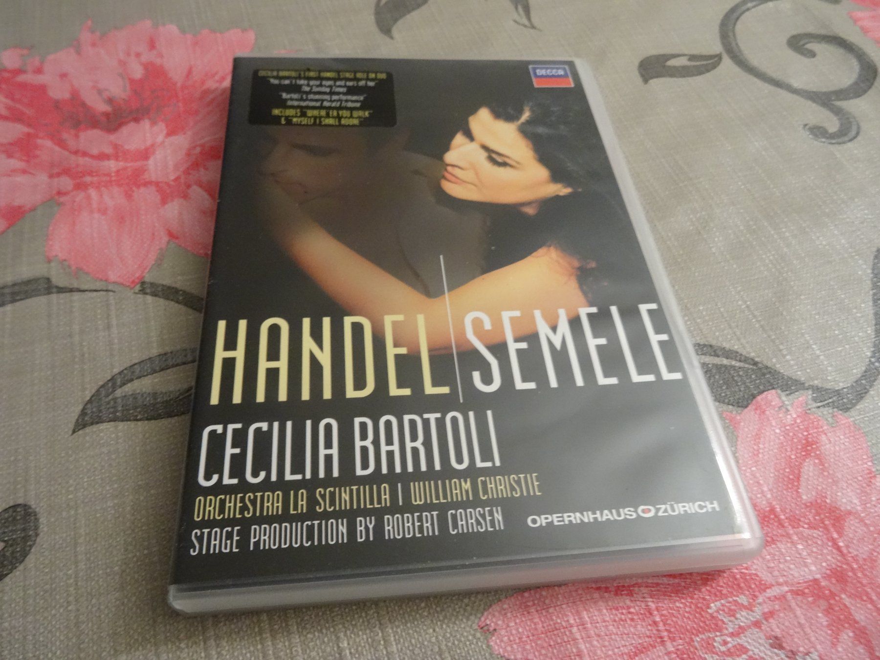 Alle DVDs: Handel / Semele - Cecilia Bartoli DVD OPER – Gebraucht aus Olten von Disc-Ausverkauf
