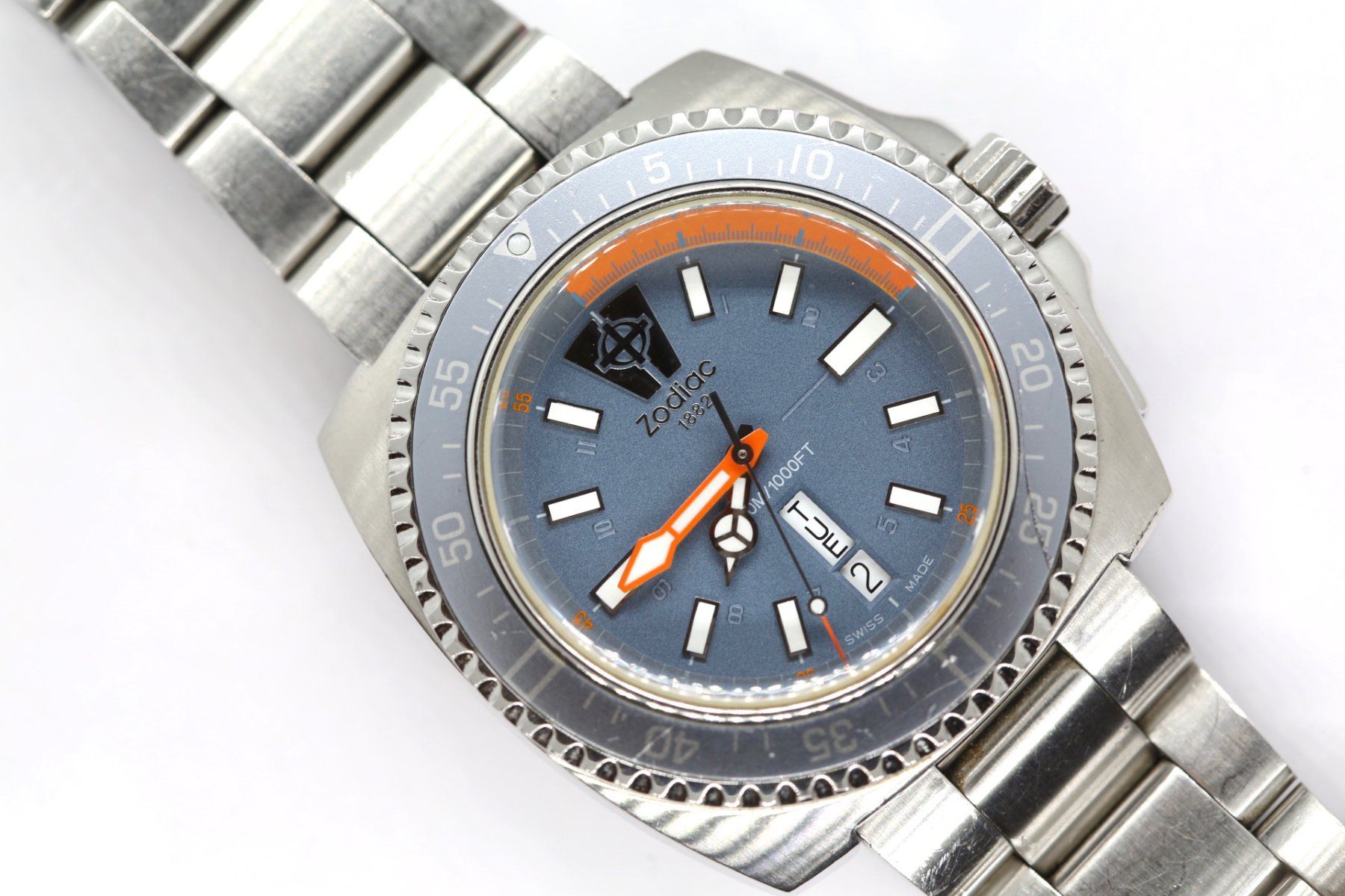 Zodiac Orologi: Zodiac V-Wolf 44mm – Usato da Reinach BL venduto da Han-Numismatik 2
