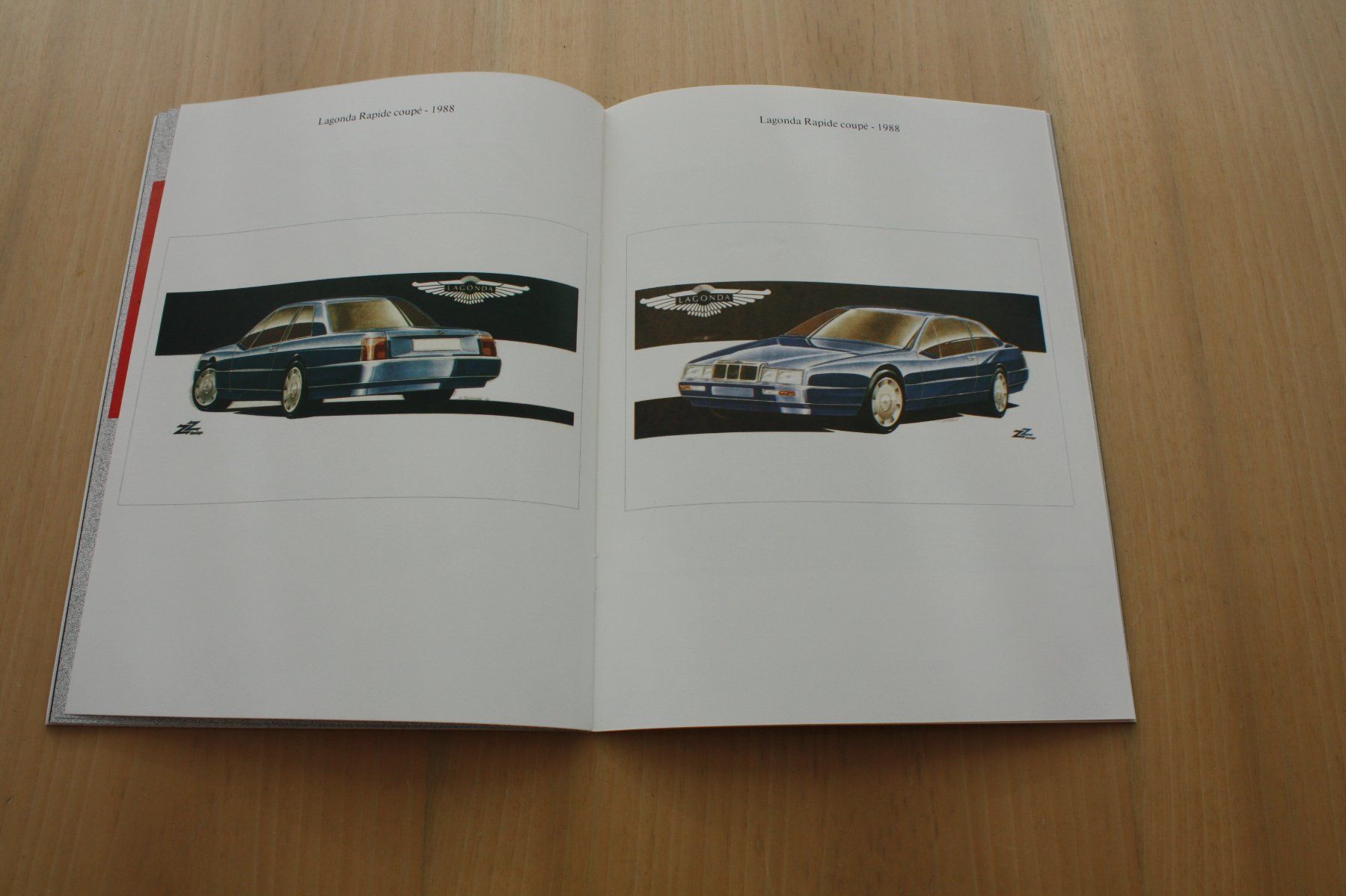 Documenti: Zagato Prospekt "Le Auto Disegnate" - 1988 – Usato da Wikon venduto da erwin400 8