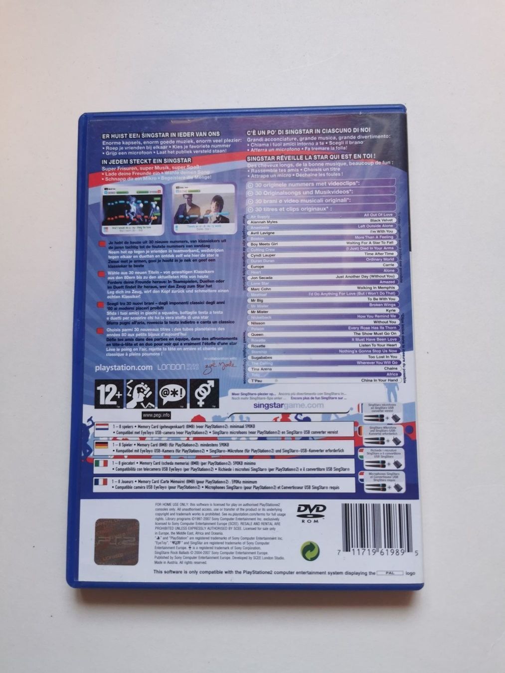 Sony Giochi: Ps 2 - Singstar Rock Ballads – Usato da Lenzburg venduto da eyworld 2