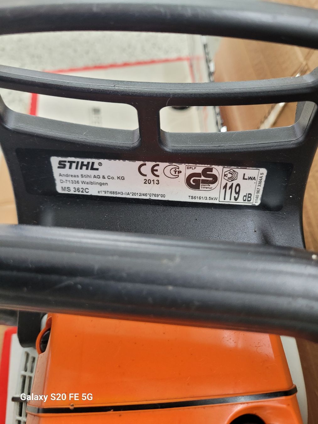 Stihl Seghe: Stihl MS 362-c  – Usato da Bolligen venduto da matijav 5