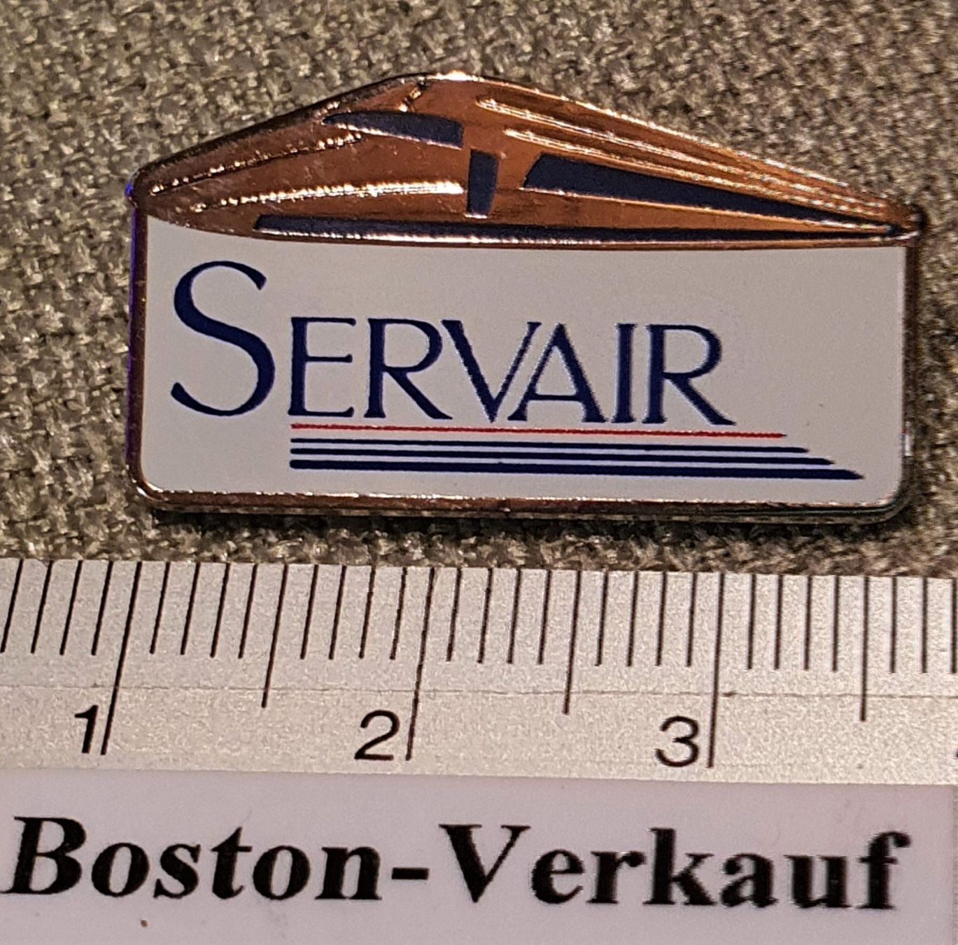 Placchette & Badge: B126 - Pin TGV SERVAIR Zug Train – Usato da Reinach BL venduto da Boston-Verkauf 2