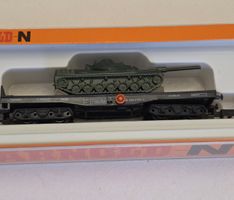 Arnold Rapido N Flachwagen mit Panzer..