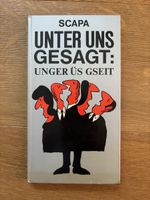 Buch SCAPA UNTER UNS GESAGT: UNGER US GSEIT 1971