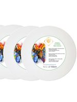 4er Set (4 Stück) Keilrahmen Leinwand rund 100cm