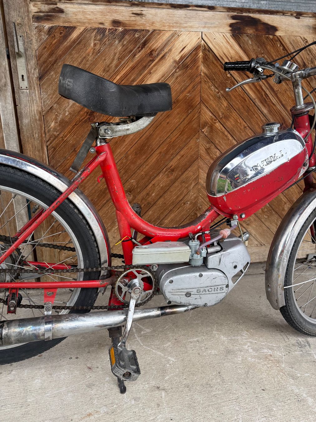 Sachs Ciclomotori: Sachs 503 Allegro Handschalter Töffli – Difettoso da Fahrni b. Thun venduto da Schneiderlein55 9