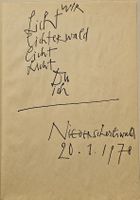 Rudolf Mumprecht Original 33x23cm