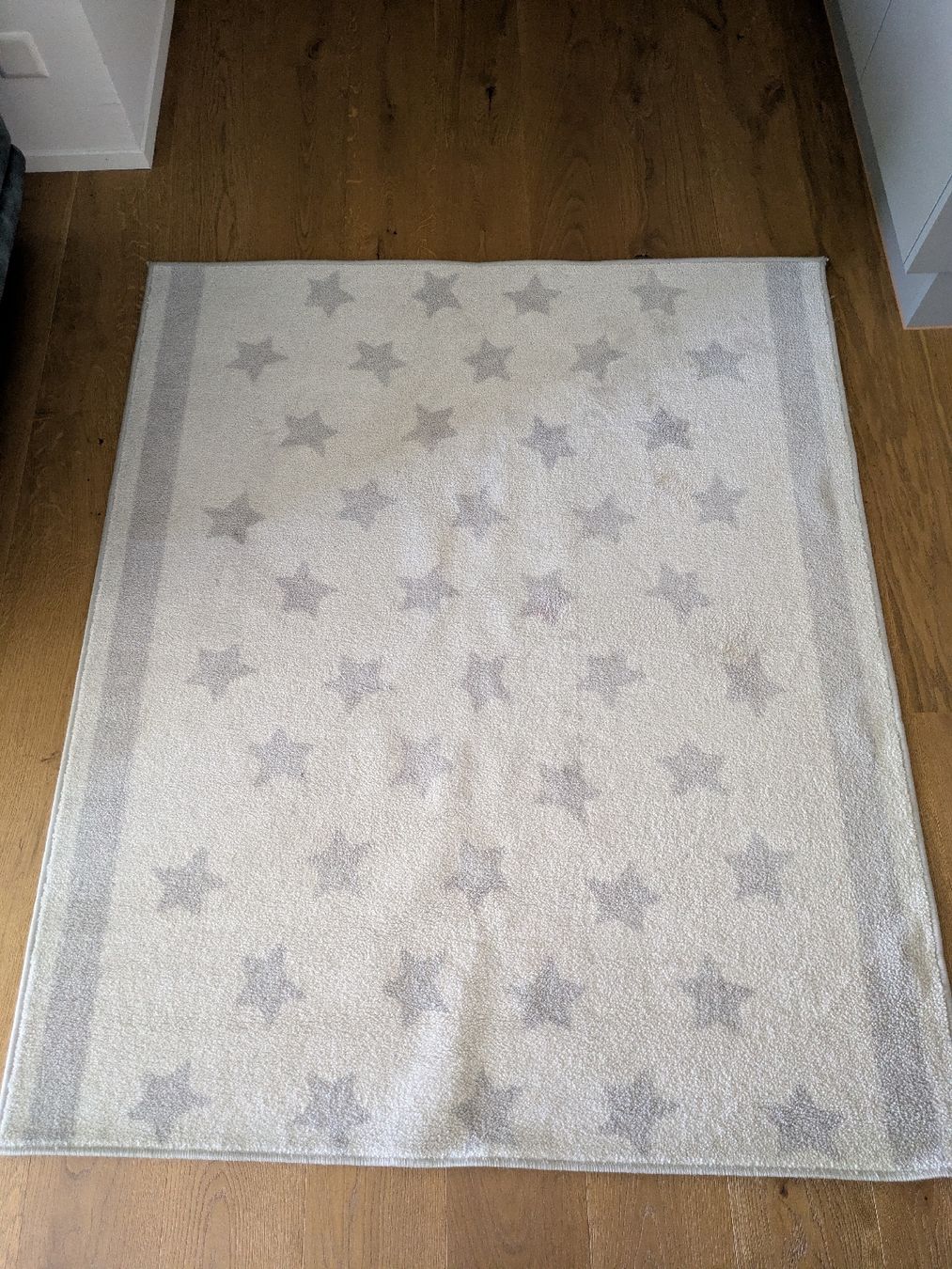 Ikea Tappeti: Teppich Sterne grau 133x160cm – Usato da Pfäffikon ZH venduto da some82