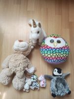 Plüschtier-Sammlung: Bär, Einhorn, Eule & mehr