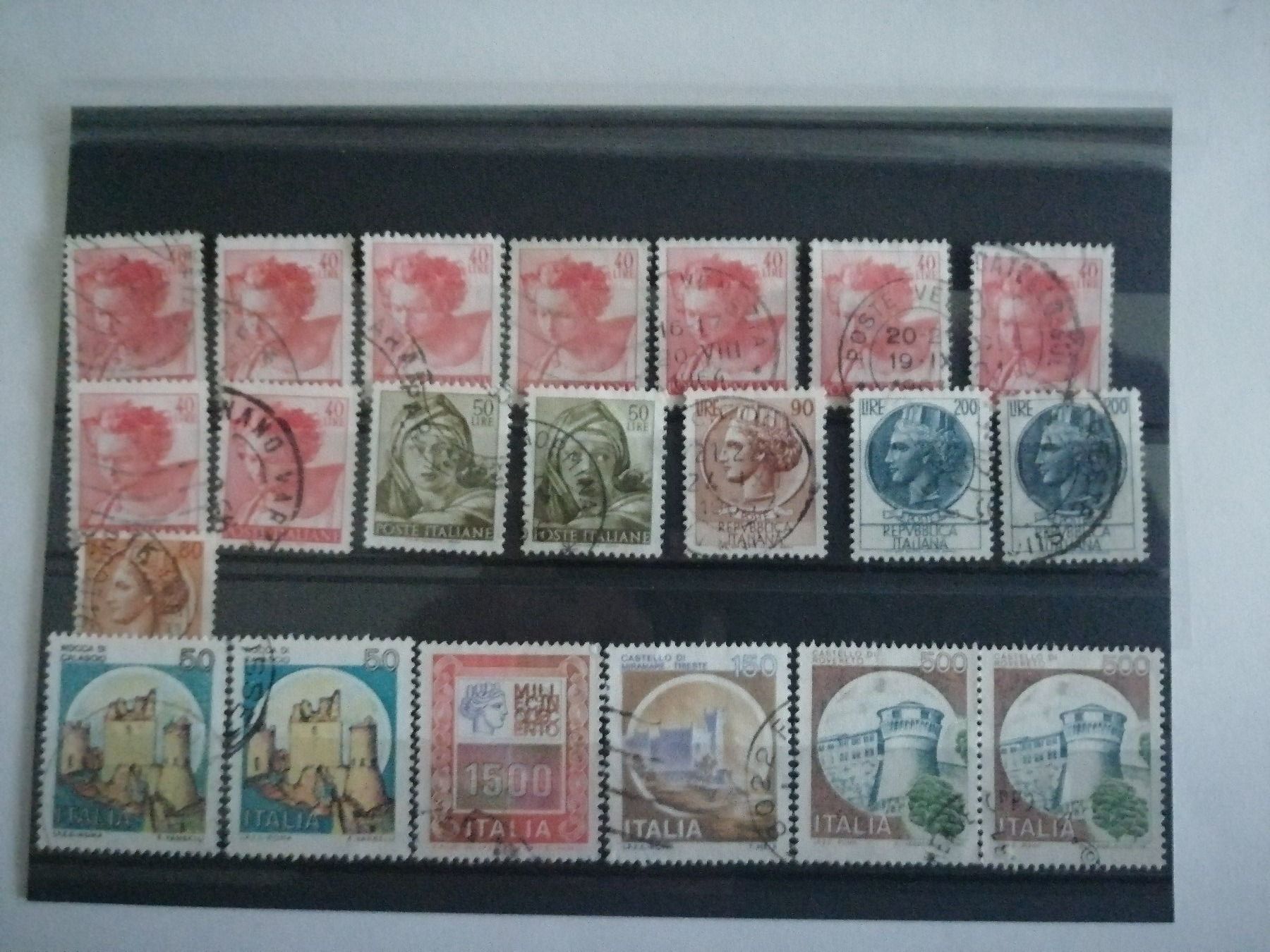 Tutti i francobolli: Briefmarken von Italien – Usato da Hinterkappelen venduto da 1399 8