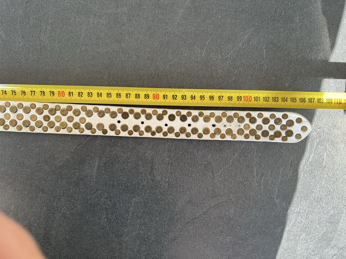 Gürtel: 2 Ceintures 1  Morgan strass et clous T 95 – Gebraucht aus Porrentruy von SYANKA 8