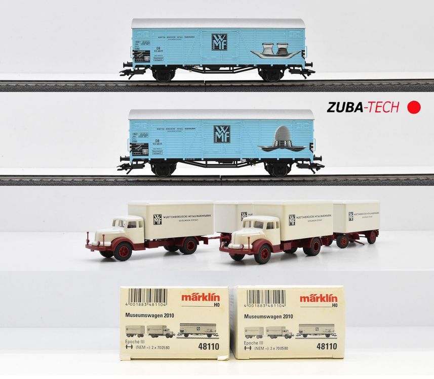 Märklin H0 - 4701/4710/uit 29855 en 29625 - Wagon de marchandises pour