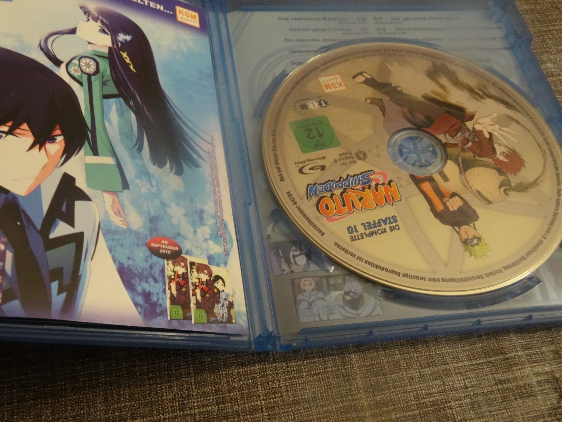 Alle DVDs: Naruto Shippuden Staffel 10 Blu-ray uncut – Gebraucht aus Olten von Disc-Verkauf 1