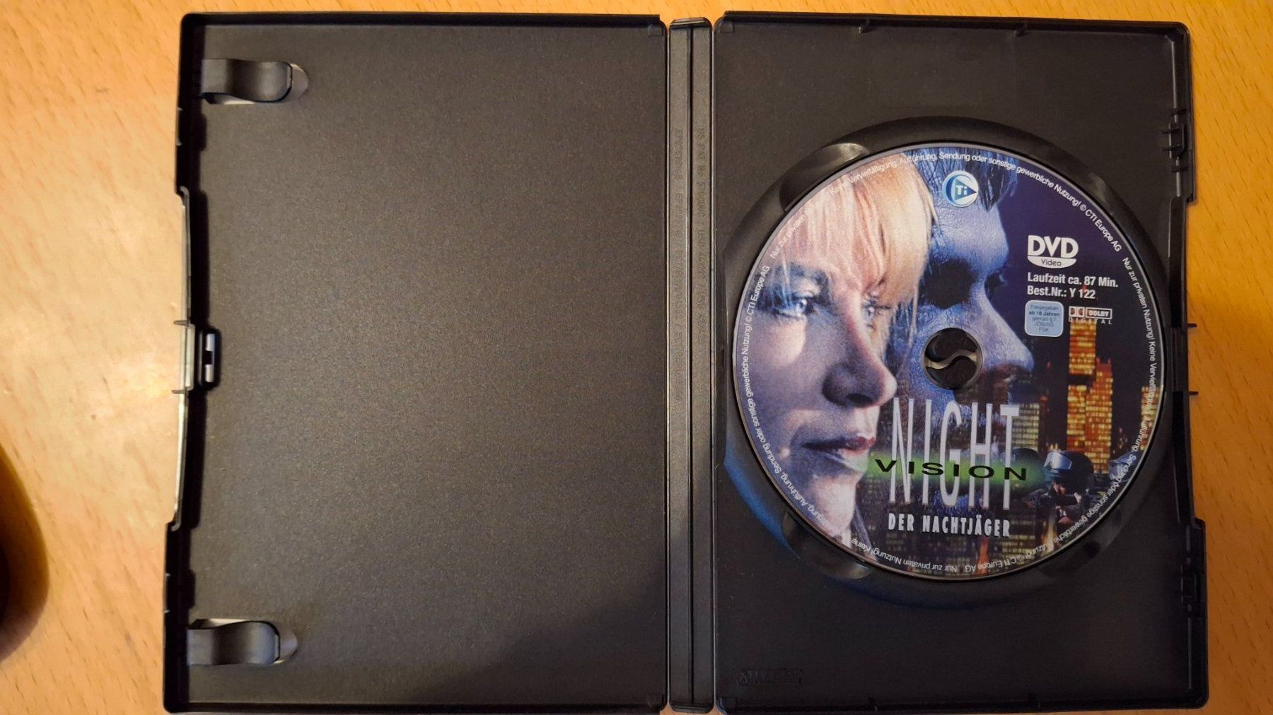 Tutti i DVDs: Night Vision – Der Nachtjäger – Usato da Bern venduto da FloridaPanthers 1