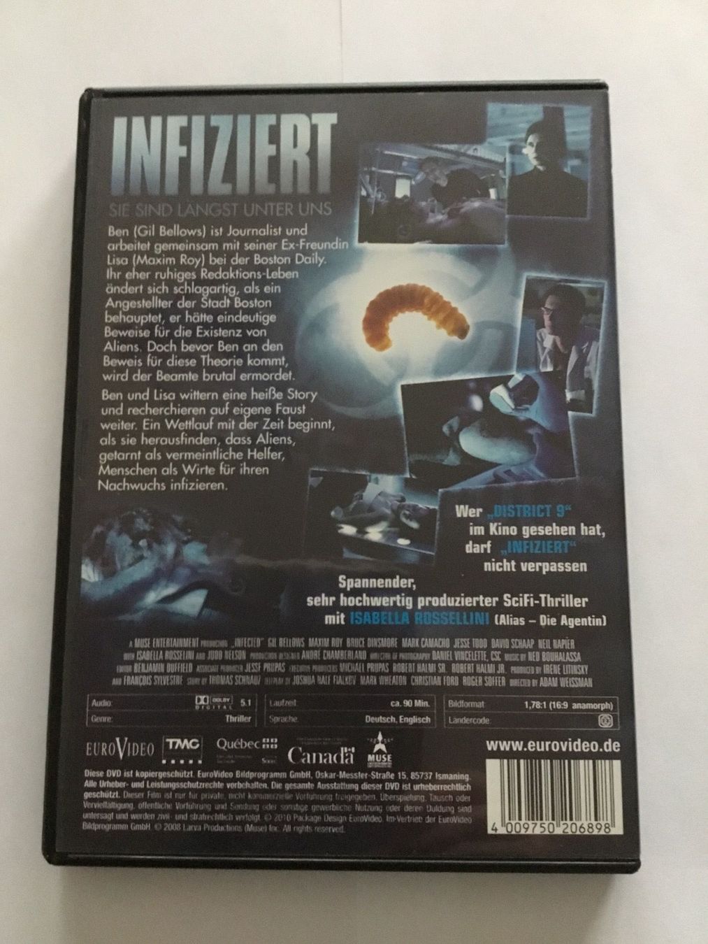 Alle DVDs: Infiziert dvd – Neu (gemäss Beschreibung) aus Blauen von berlingo65 1