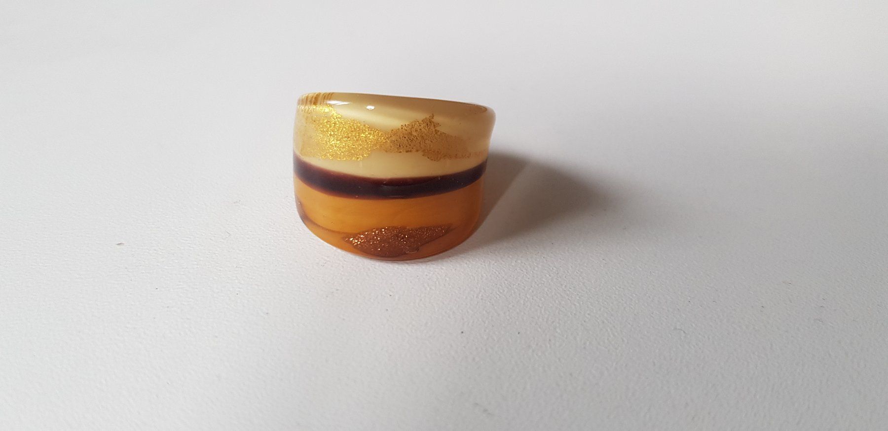 Anelli: Grande bague design en verre de Murano comme NEUVE – Usato da Montreux venduto da Art_et_antiquites 8