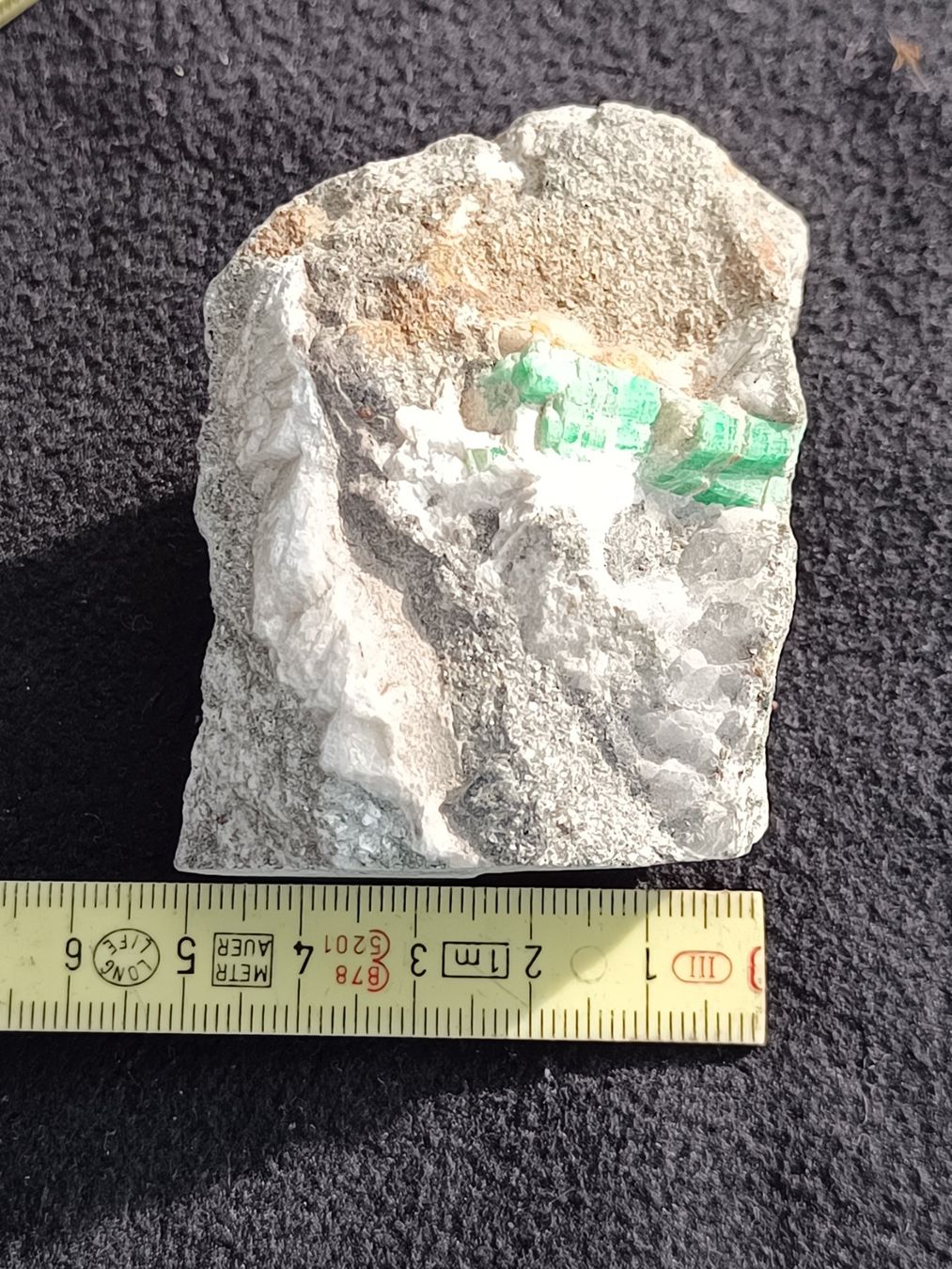 Minerali & Pietre curative: Smaragd Rohstein 7x5x4cm Stufe Emerald raw – Usato da Winterthur venduto da sekkohsam 6