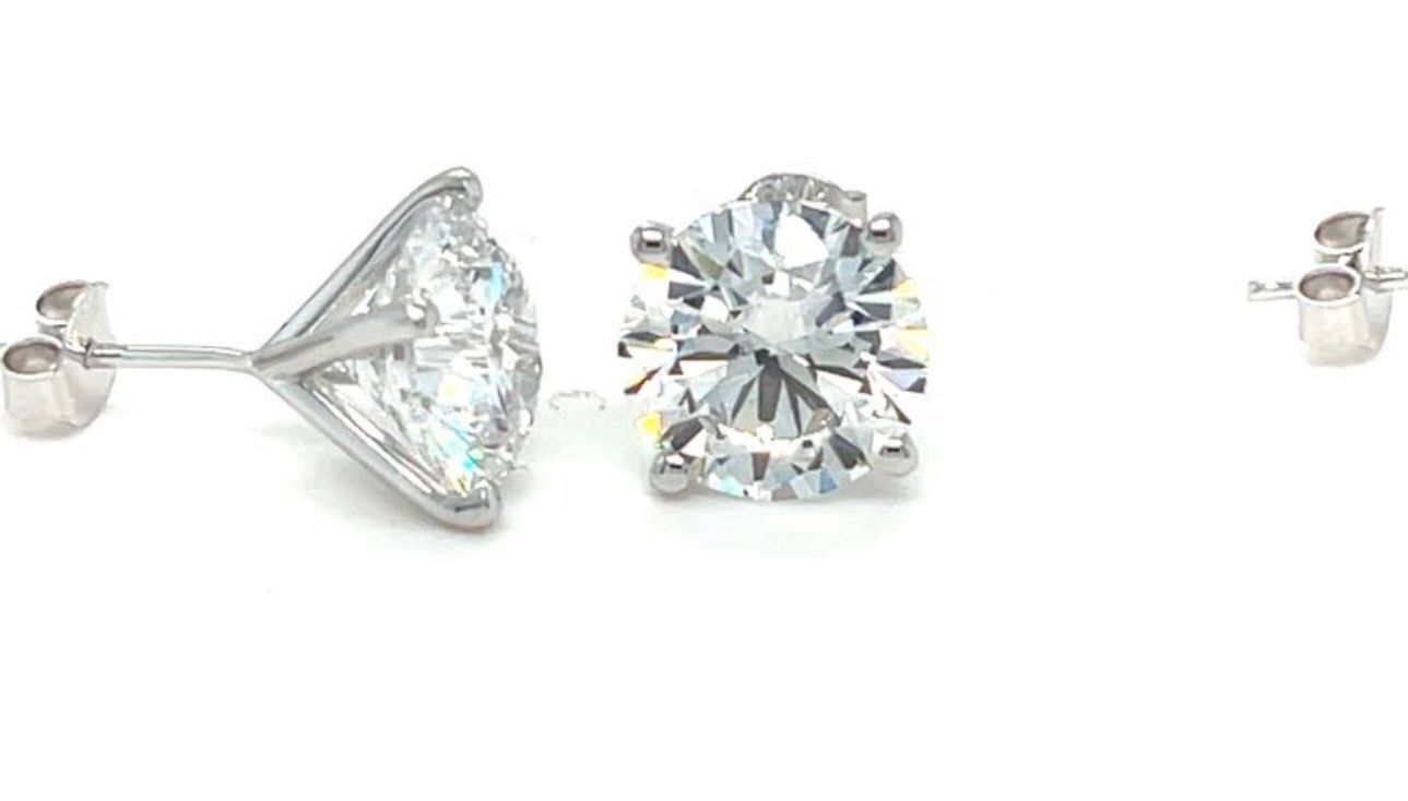 Orecchini pendenti & Orecchini a lobo: Boucles d or 4 carats en or blanc – Nuovo (secondo la descrizione) da Genève venduto da lka_65gh 2