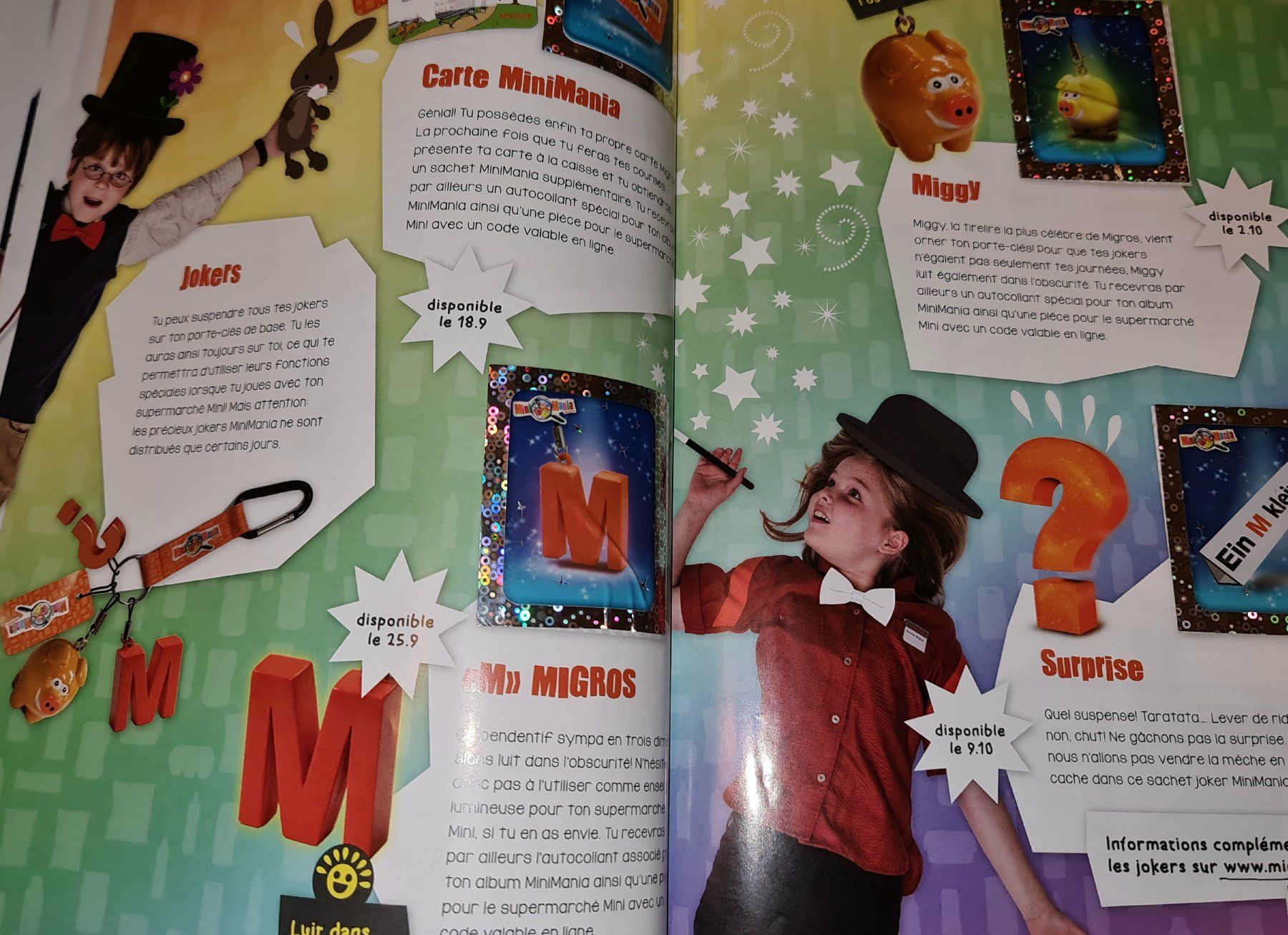 Album: Mini Mania Migros / Album. – Usato da Cortaillod venduto da signep 1