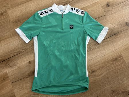 Pearl Izumi Radtrikot kurzarm Grösse M grün weiss
